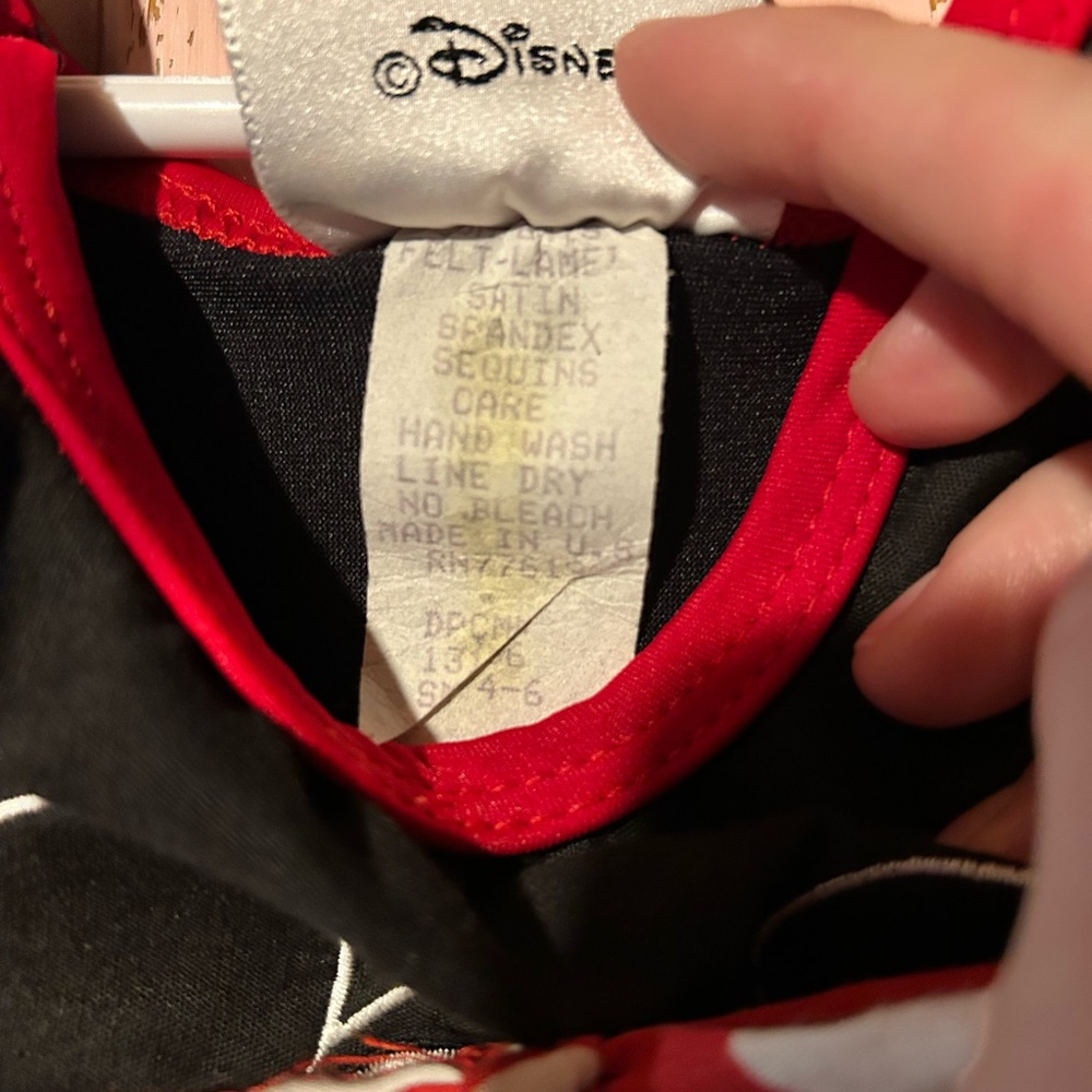 Disney Red and White Minnie Mouse Dress - Picture 13 of 16